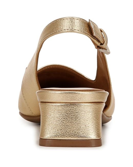 Naturalizer Natural Ginger Snip Toe Dress Slingbacks