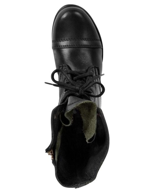 Steve Madden Black Troopa Boots