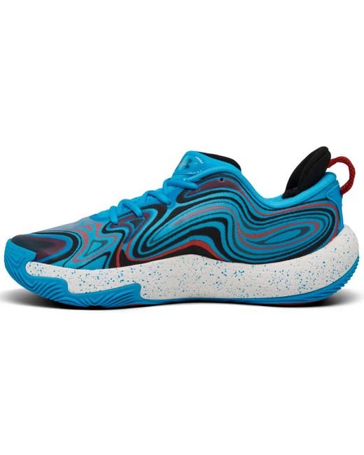 Under Armour Blue Spawn 6 Basketball Sneakers From Finish Line for men