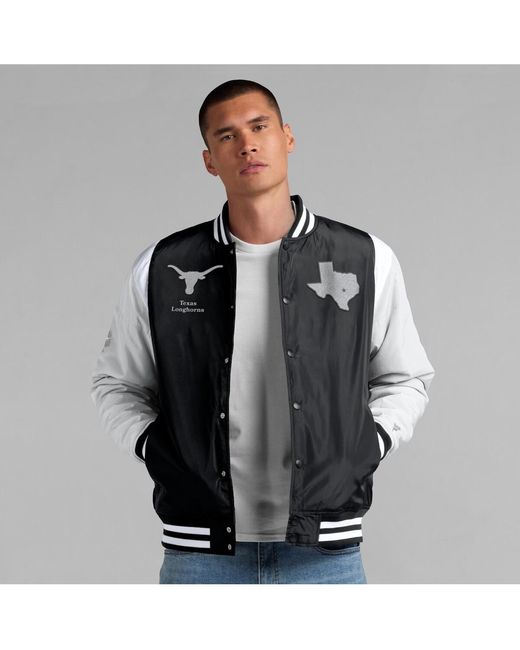 Fanatics Black Texas Longhorns Elementsâ Elite Full-snap Jacket for men