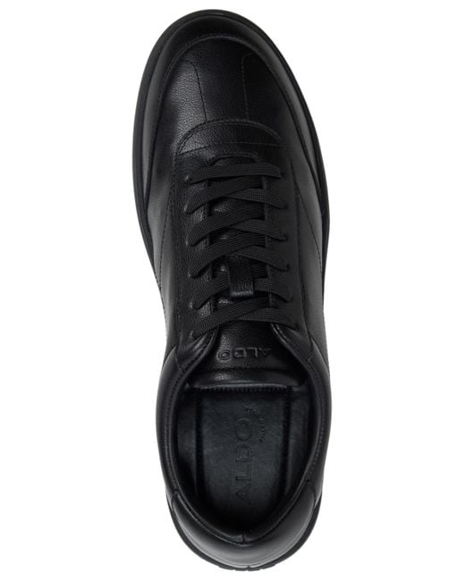ALDO Black Evrett Lace Up Sneakers for men