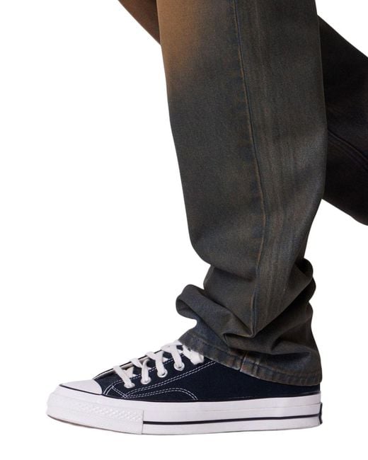 MNML Black D732 Rust Wash Denim for men