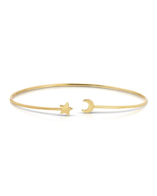 Lucky Feather Metallic Connection Cuff