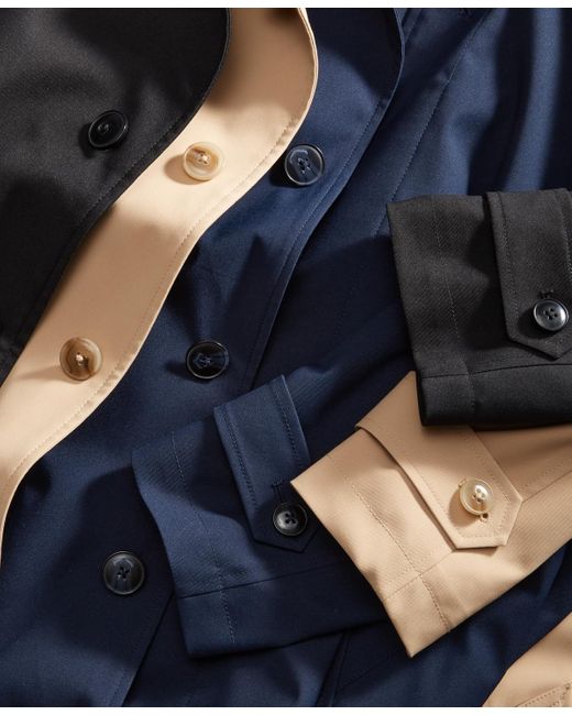 Michael Kors Blue Classic-fit Raincoat for men