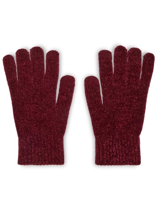 Steve Madden Pink Chenille Magic Gloves