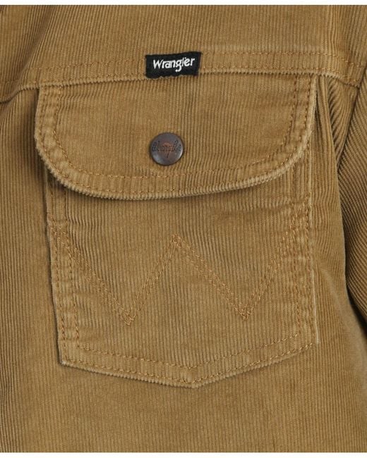 Men's heritage sherpa lined corduroy jacket discount