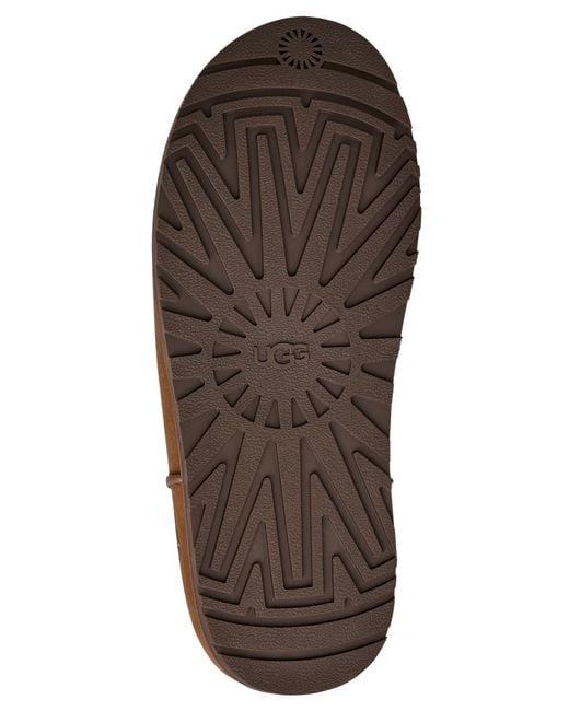 Ugg Brown Otzo Round Toe Clogs