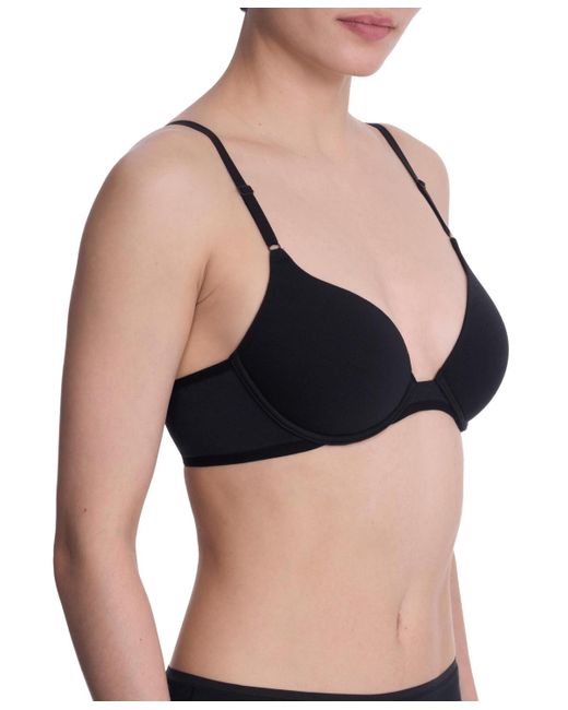 Natori Black Bliss Cotton Convertible T-shirt Bra