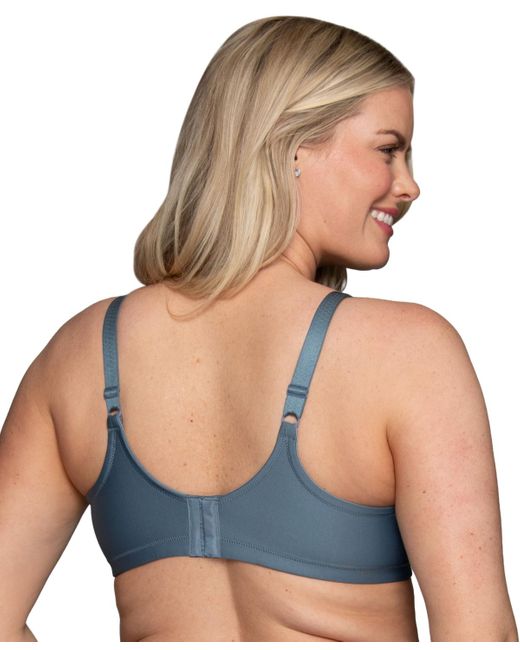 Vanity Fair Blue Vanity Fair Full Figure Beauty Back Smoother Wireless Bra 71380