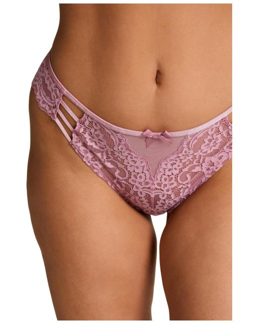 Hunkemöller Purple 3-pack Belle Brazilian
