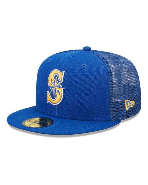 KTZ Royal Seattle Mariners Team Onfield Replica Mesh Back 59fifty