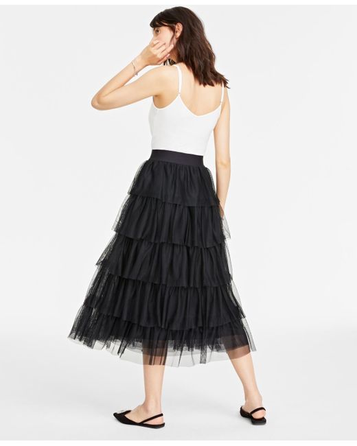 On 34th Black Modal Camisole
