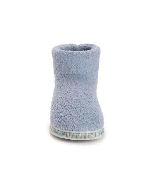 Muk Luks Blue Fabiola Slipper