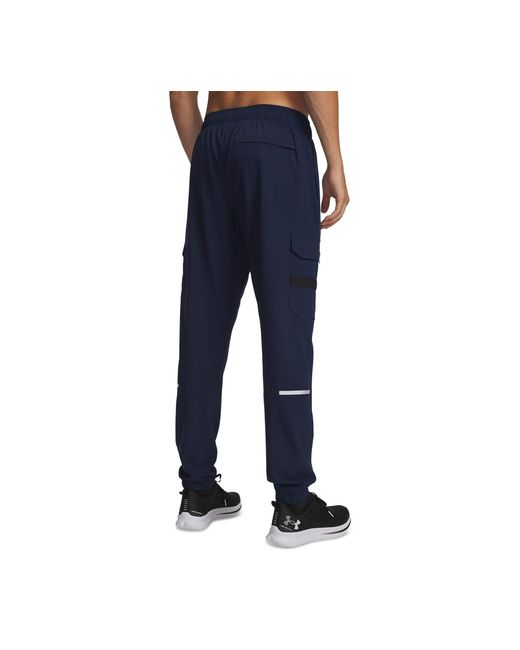 Under Armour Black Pull-on Regular-fit Pants for men