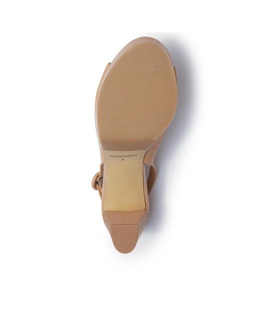 Bernardo White Bernardo Vega Platform Heel