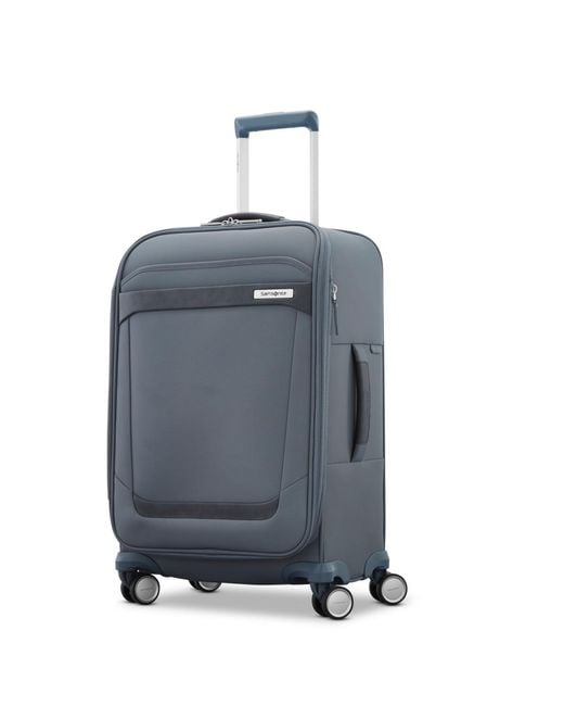 Samsonite Gray Elevation Plus Softside Carry On Expandable Spinner
