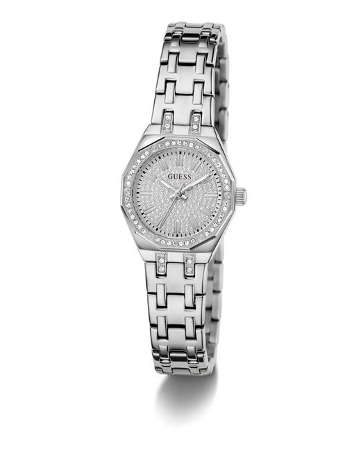 Guess White Analog Watch