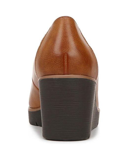 Naturalizer Brown About-time Wedge Pumps