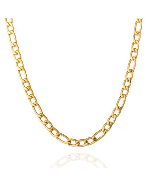 Lucky Brand Metallic Figaro Chain Necklace for men