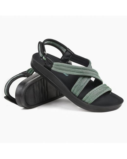 AEROTHOTIC Black Hadal S Comfortable Slingback Sandal