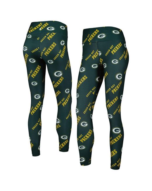 Concepts Sport Green Bay Packers Breakthrough Allover Print leggings