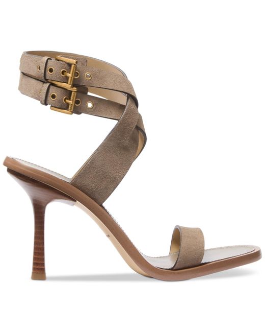 Michael Kors Metallic Michael Irene Stiletto Sandals