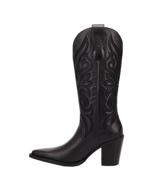 Dingo Black Hensley Leather Boot