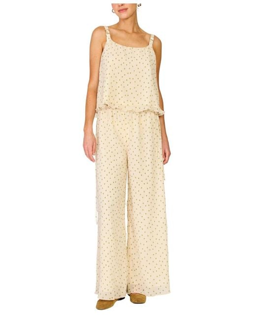 Line & Dot Natural Lilou Pull-on Pants