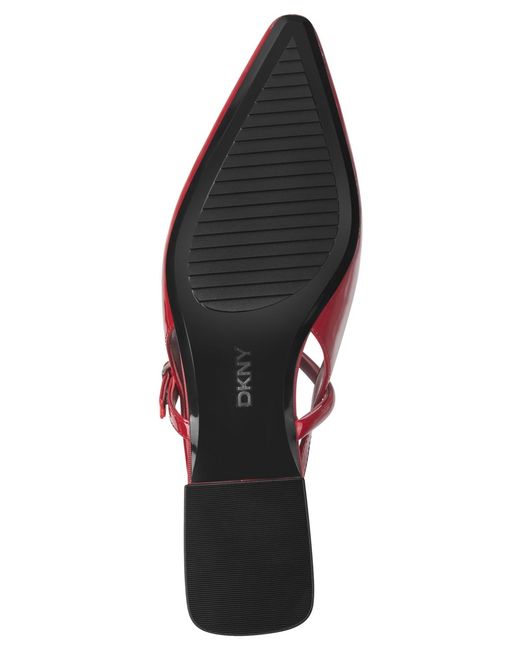 DKNY Red Cairo Slingback Flats
