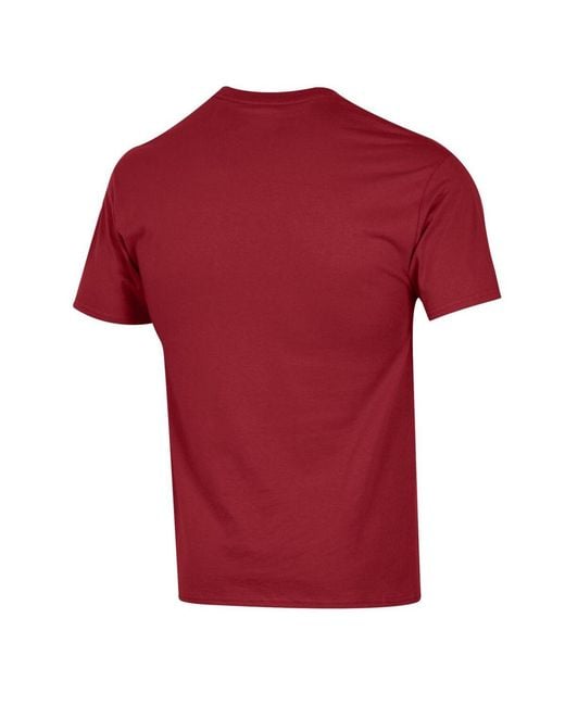 Champion Red Usc Trojans Basic Arch T-shirt for men