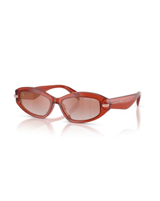 Michael Kors Pink Oval Sunglasses