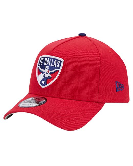 KTZ Red Fc Dallas 2024 Kick Off Collection 9forty A-frame Adjustable Hat for men