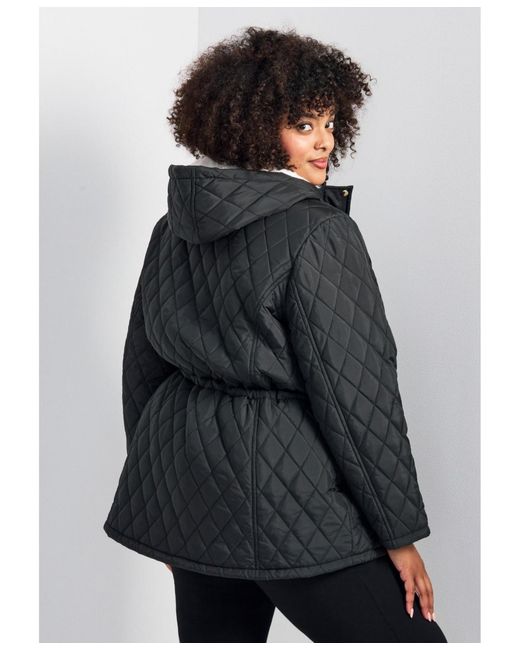 Avenue Black Dina Anorak Jacket