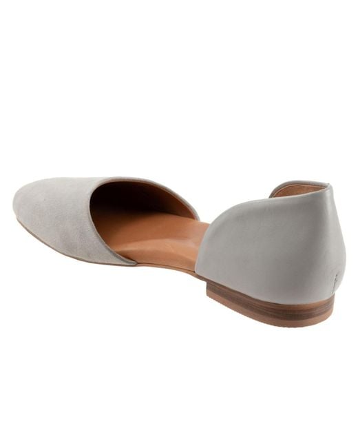 Softwalk® White Kamari Flat