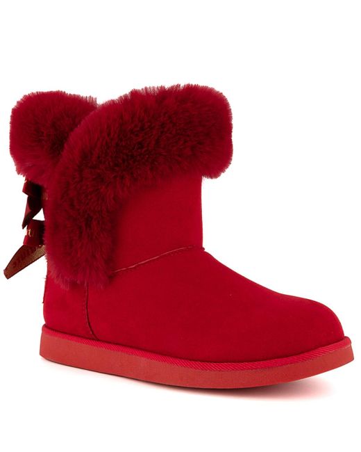 Juicy Couture Red King 2 Cold Weather Pull-on Boots