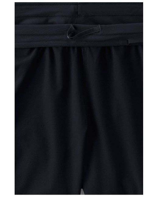 Lands' End Black Plus Size Sunshade Upf 50 3" Board Shorts