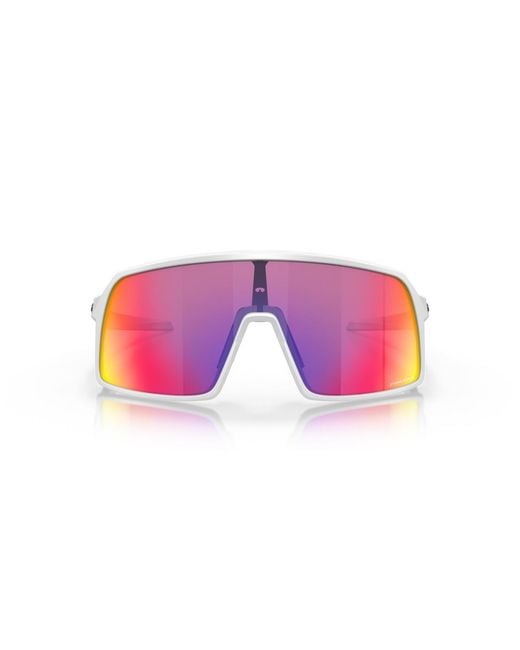 Oakley Pink Geometric Sunglasses