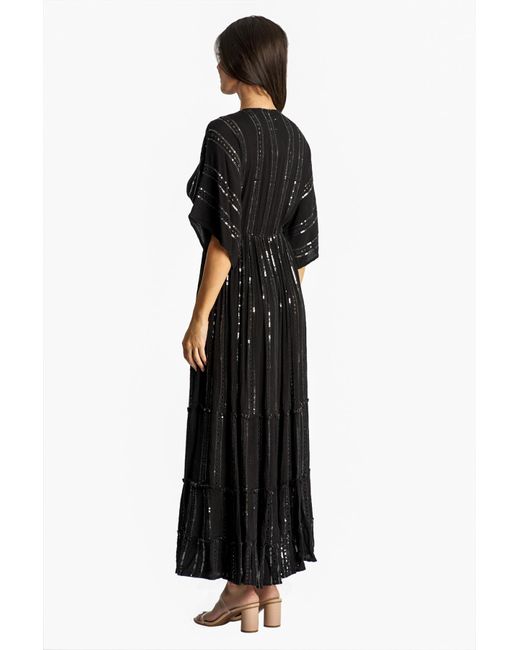 La Moda Clothing Black Maxi Dress