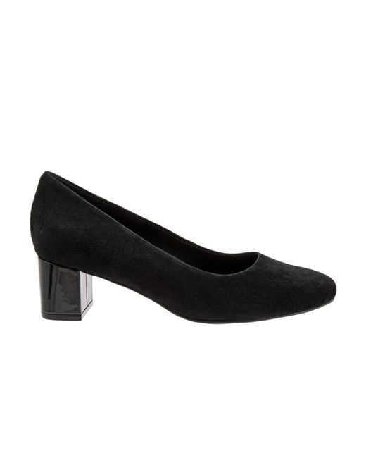Trotters Black Kari Pumps