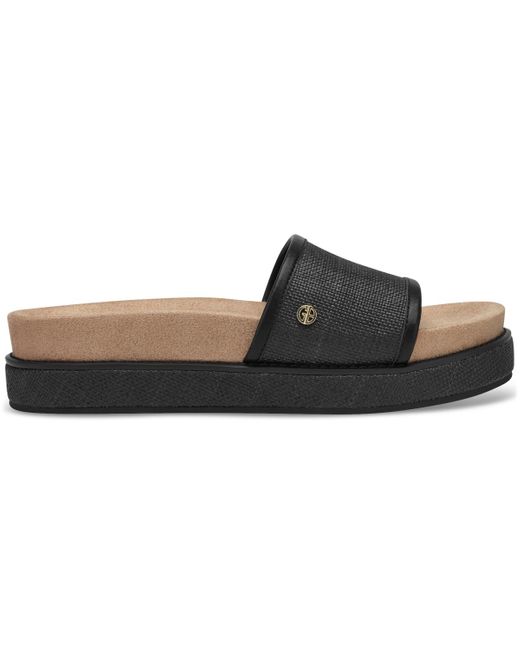 Giani Bernini Brown Joannn Slip-on Wedge Sandals