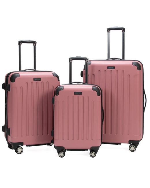 Kenneth Cole Pink Renegade 3-pc. Hardside Expandable Spinner luggage Set