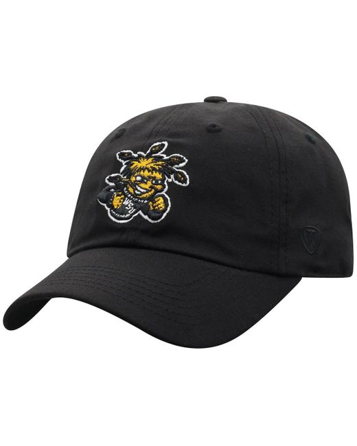 Top Of The World Black Wichita State Shockers Staple Adjustable Hat for men