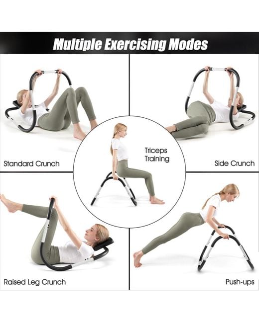 Hongge Metallic Portable Ab Trainer