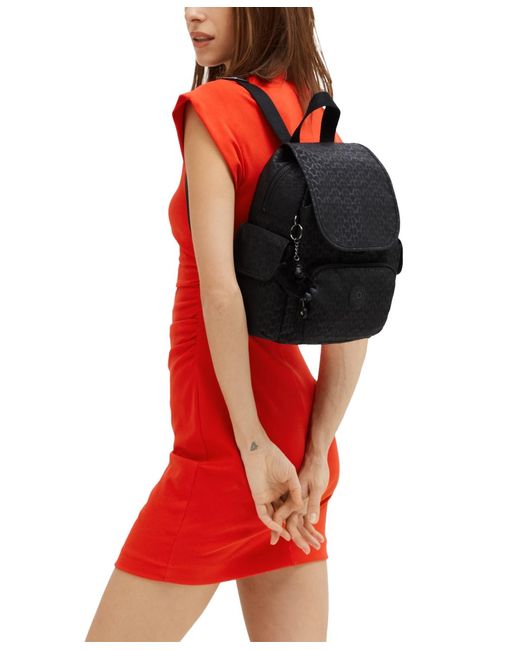 Kipling Black City Pack Mini Nylon Backpack