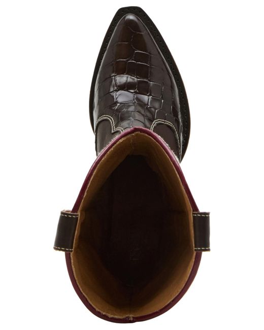 Steve Madden Black Arroyo Western Cowboy Boots