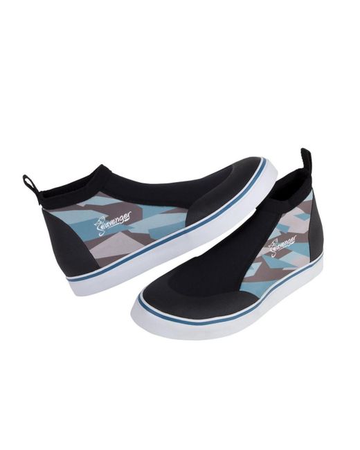 Seavenger Blue Atlantis Low Top Slip On Water Boot (poly