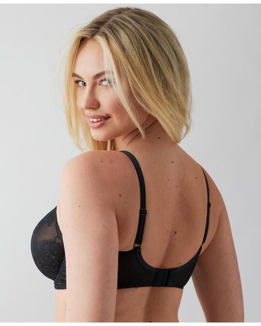 Wacoal Black Full Bloom Underwire Bra 855409