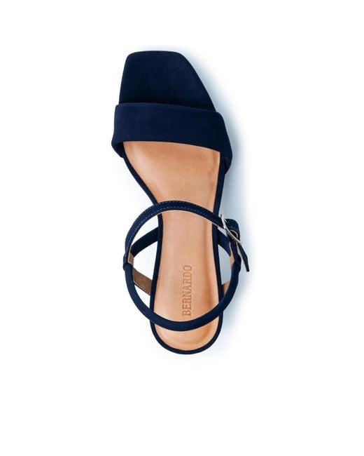 Bernardo Blue Bernardo Canto Platform Sandal