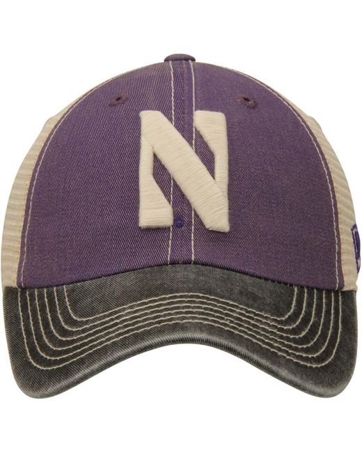 Top Of The World Purple Northwestern Wildcats Offroad Trucker Cap for men