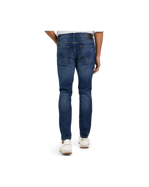 DKNY Blue Mercer Skinny Fit Jeans for men